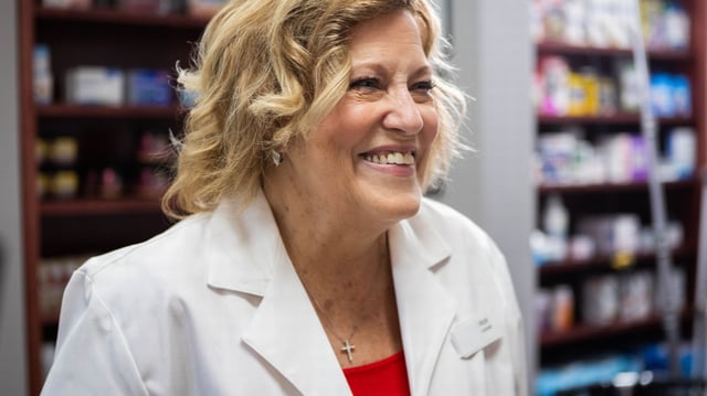 Vicki Schmidt, the Kansas insurance commissioner and a pharmacist by trade, is running to be governor.