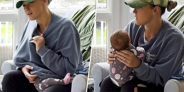 Kylie Kelce's Rules for Interacting with Breastfeeding Moms
