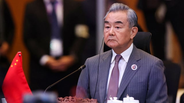 China's Foreign Minister Wang Yi is attending the ASEAN meeting in Kuala Lumpur and is likely to meet US State Secretary Marco Rubio on the sidelines there. 