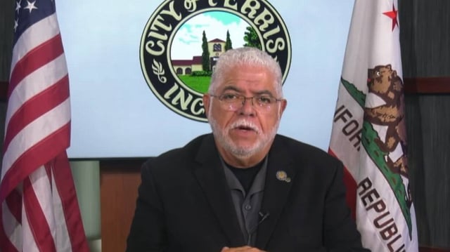 Perris Mayor Michael Vargas warned residents to stay home amid reports of ICE activity.