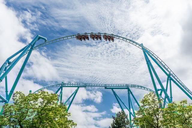 AlpenFury rollercoaster at Canada's Wonderland.