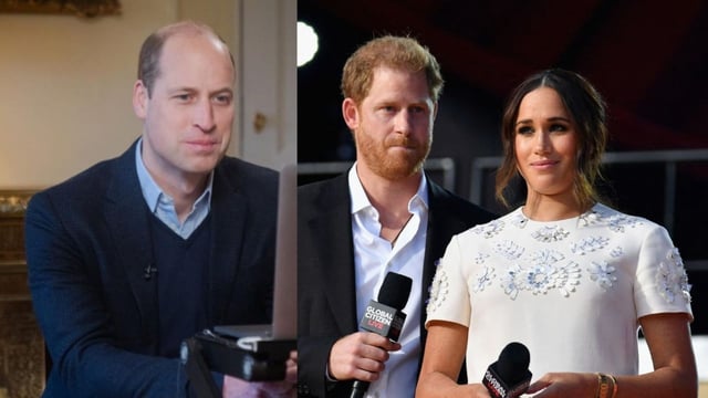 William saw through Meghan's ‘plan’ of marrying Harry, royal expert claims (princeandprincessofwales/Instagram, Angela Weiss / AFP)