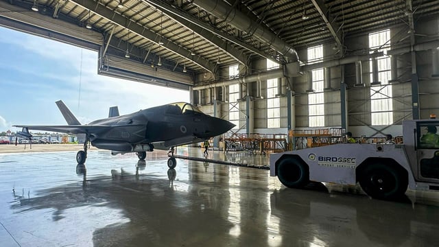 British Royal Navy fighter jet, stranded for about a month due to a technical issue, is being moved to a designated facility at Thiruvananthapuram airport for assessment by British engineers. 