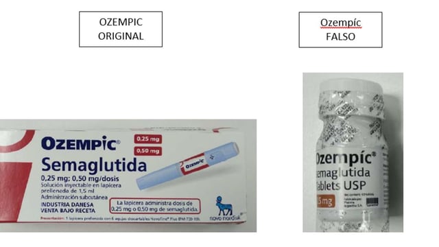 Anmat advirtió sobre la venta de una Ozempic en cápsulas falso 