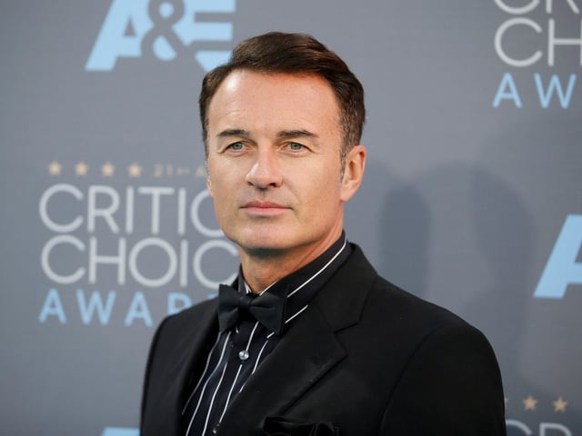 FILE PHOTO: Actor Julian McMahon arrives at the 21st Annual Critics' Choice Awards in Santa Monica, California January 17, 2016.  REUTERS/Danny Moloshok/File Photo