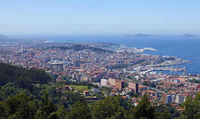 Vista general de la ciudad de Vigo, en una imagen de recurso.