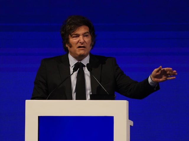 Summit AmCham 2025 en el CEC

Presidente Javier Milei 
Foto Juano Tesone - FTP CLARIN JUA08517_1.JPG Z JTesone