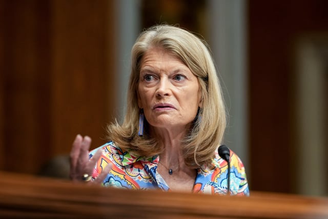 Sen. Lisa Murkowski, R-Alaska, in Washington, D.C., on June 25, 2025.