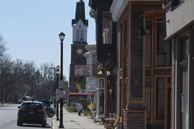 HOOSICK FALLS Main street