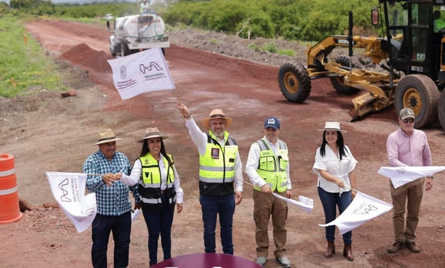 Carretera Apatzingán-El Recreo impulsará economía: Ramírez Bedolla