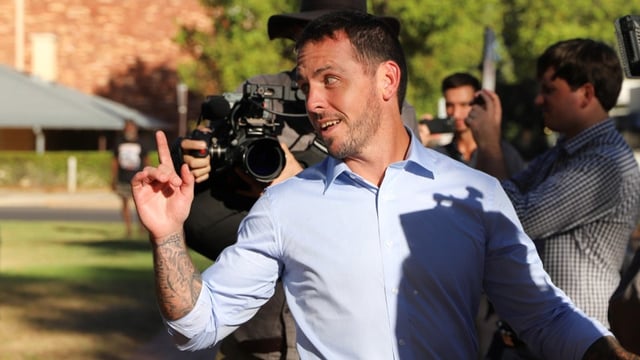 Former NT police officer Zachary Rolfe (Image: AAP/Rudi Maxwell)