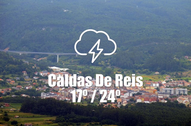 El tiempo en Caldas de Reis: previsión meteorológica para hoy, viernes 11 de julio
