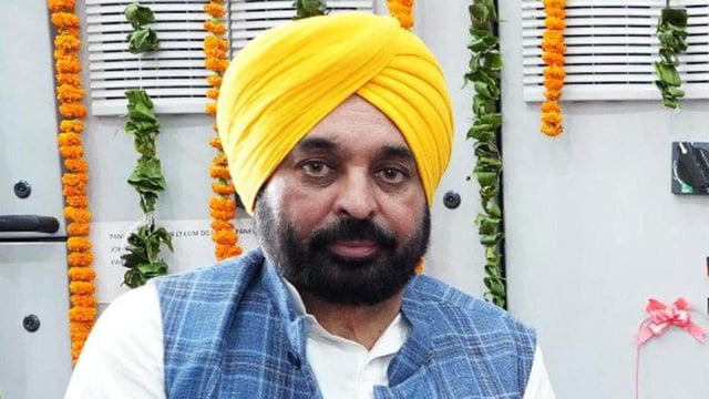 Punjab chief minister Bhagwant Mann (ANI)