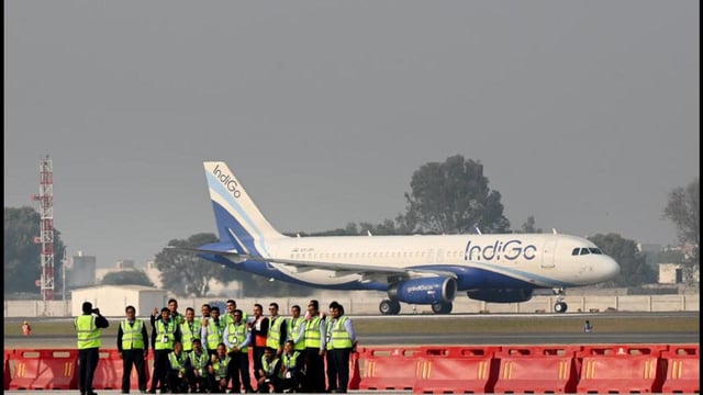 To protect the airspace, officials were told to strictly control activities involving laser emitters and drones in the vicinity of the airport. (Sunil Ghosh/HT Archives)
