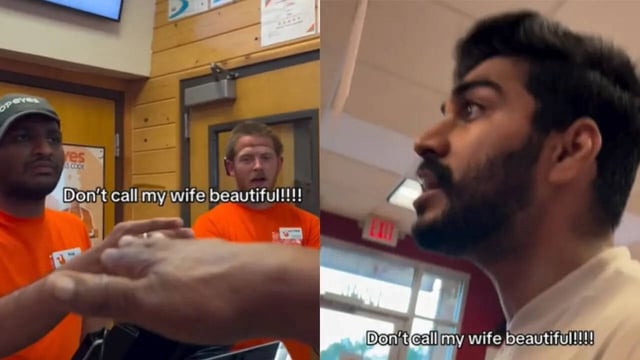 Man Confronts Employee For Calling His Wife 'Beautiful'