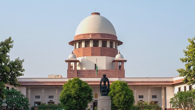 A picture of the Supreme Court&#39;s building.