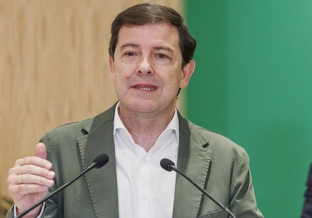 El presidente de la Junta, Alfonso Fernández Mañueco