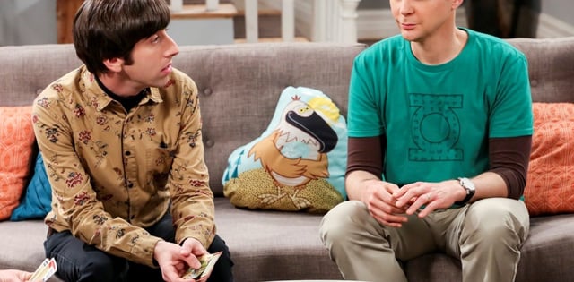 Una serie récord. Howard y Sheldon, dos de los personajes de The Big Bang Theory, que cada semana tiene 17 millones de espectadores.