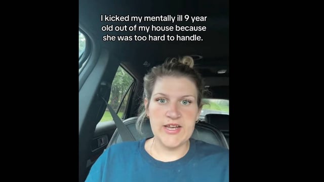 A US woman admitted to kicking her daughter out of the house. | Image: X