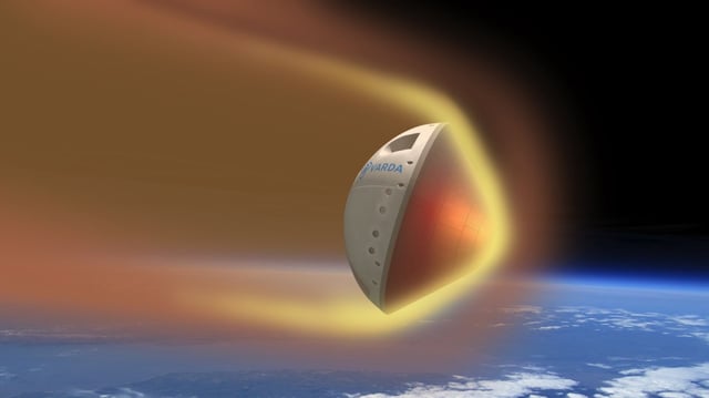 An artist's impression of Varda's space-based factory.