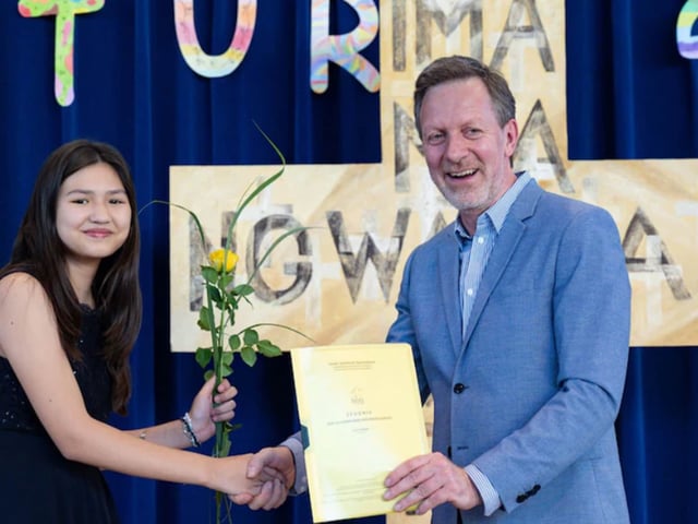 Lina Heider ist gerade einmal elf Jahre alt - und hat schon ihr Abitur gemacht 