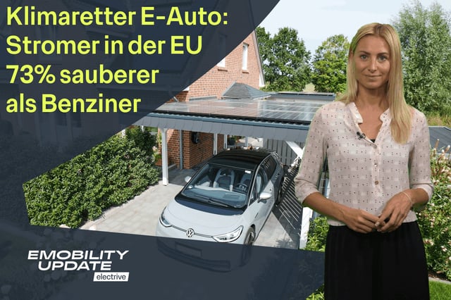 E-Autos sind sauberste Antriebsart – und werden immer sauberer