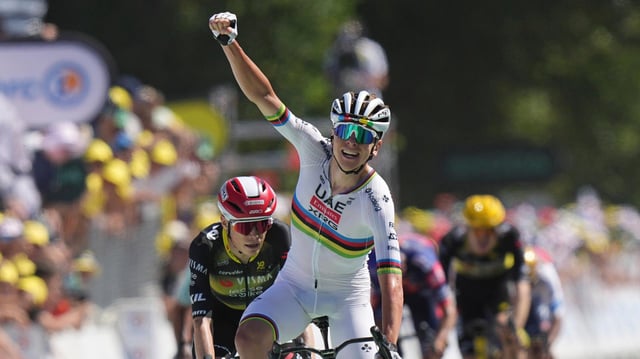 Pogacar siegt auf der siebten Etappe der Tour de France