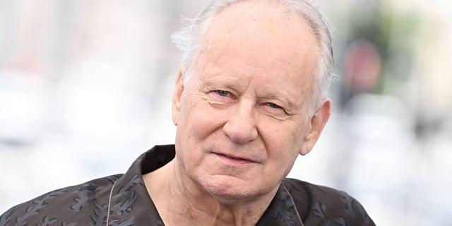 Stellan Skarsgård on the red carpet.