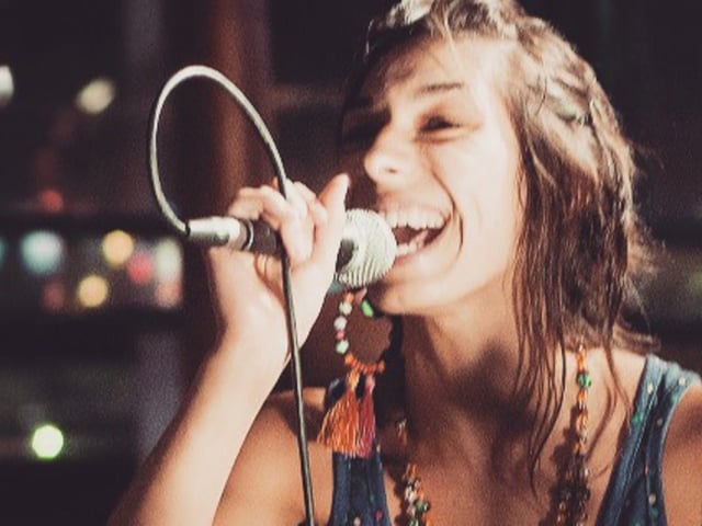 Araceli Julio, la cantante fallecida de la banda de ska Satélite Kingston. Foto IG satelite_kingston