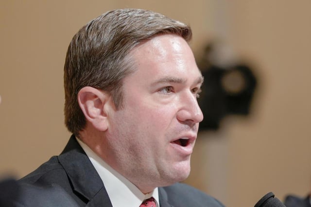 Missouri Attorney General Andrew Bailey, a Republican, called AI responses to be just &#34;the tip of the iceberg&#34; of what he calls ongoing efforts of big tech companies to suppress free speech and &#34;produce biased results.&#34; (MARIAM ZUHAIB/AP)