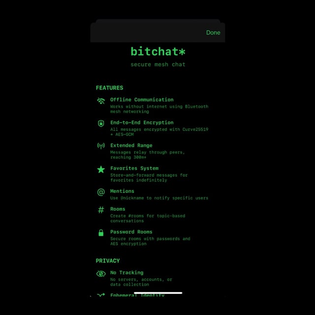 bitchat's security promises aren't quite up to snuff.