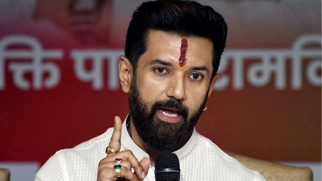 Union Minister Chirag Paswan Receives Death Threat, Lok Janshakti Party Files Complaint | Image: ANI