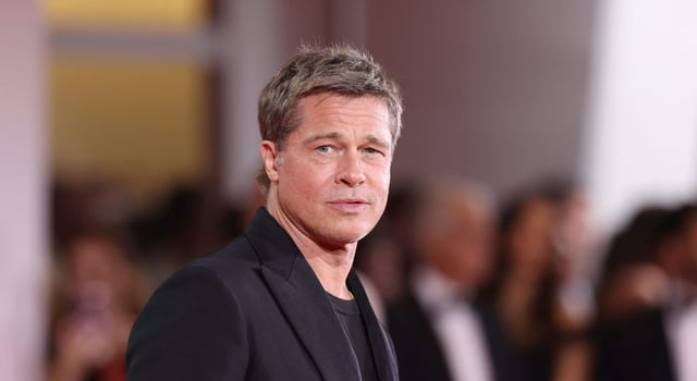 Brad Pitt attends the “Wolfs” red carpet during the 81st Venice International Film Festival on Sept. 1, 2024 in Venice, Italy. (Photo by Annalisa Ranzoni/Getty Images)