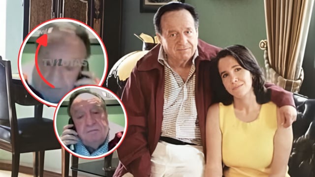 Reviven polémico video de Florinda Meza presuntamente golpeando a Chespirito durante entrevista en vivo