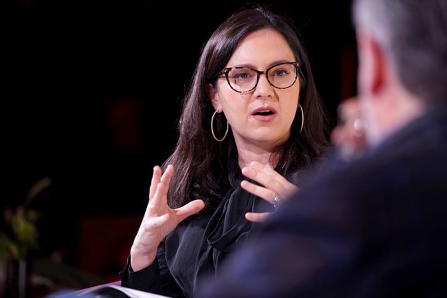 The Free Press' Honestly with Bari Weiss (pictured) hosts Senator Ted Cruz presented by Uber and X on January 18, 2025 in Washington, DC.