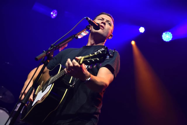 Scotty McCreery performs on stage the at O2 Forum Kentish Town on May 30, 2025 in London.