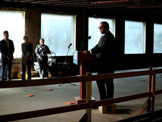 Assisted Living and Social Services Minister Jason Nixon
