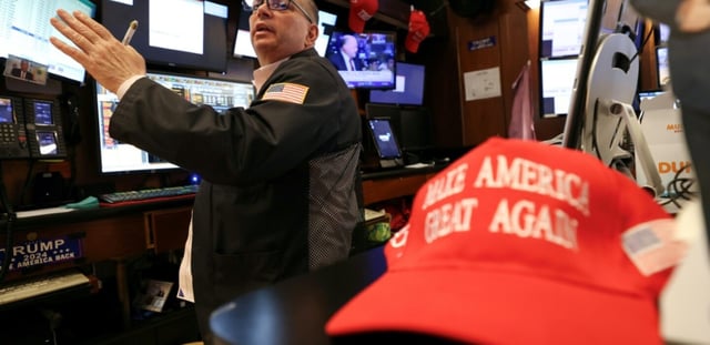 Un opérateur à la Bourse de New York le 23 juin 2025