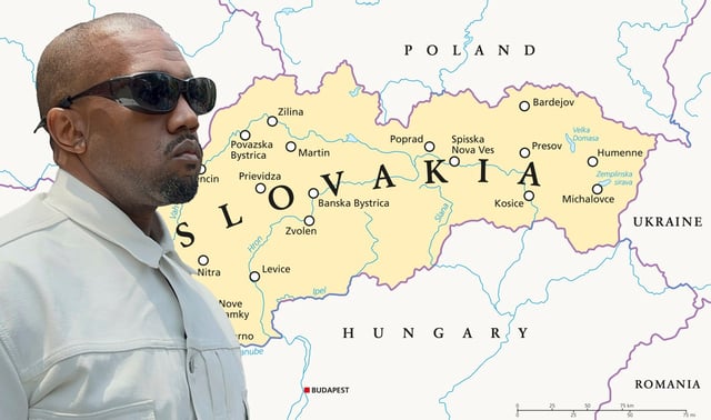 A planned hip-hop festival in Slovakia has been cancelled over Kanye West&#39;s controversial &#34;Heil Hitler&#34; song. (AP; Shutterstock)