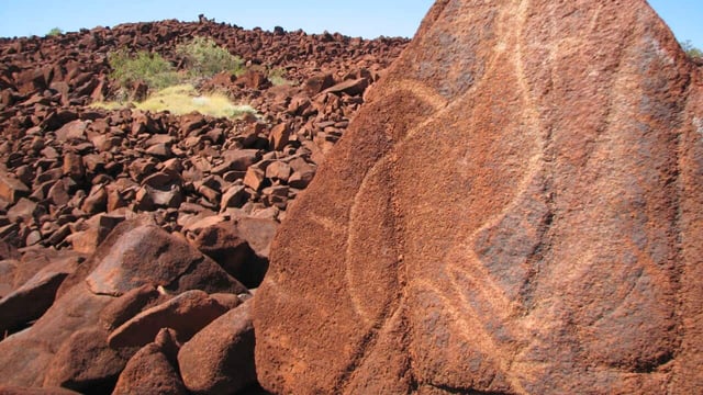 A large collection of rock art engravings — depicting animals, plants and human figures — in Western Australia has been designated a World Heritage site.