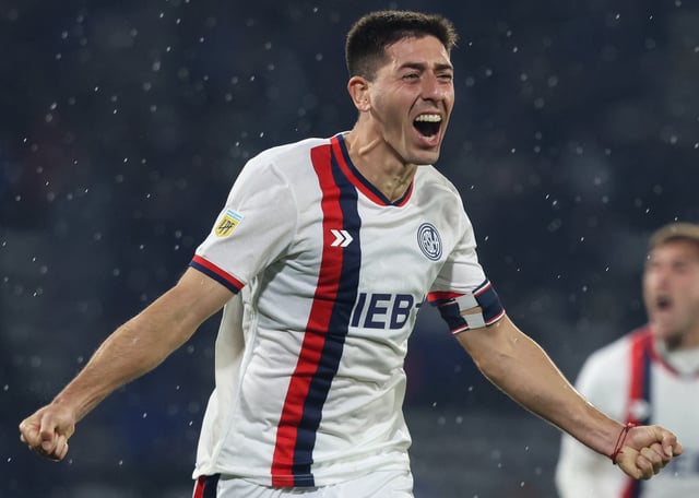 El grito de Gastón Hernández, el capitán de San Lorenzo, que derrotó a Talleres sobre el final en Córdoba, por la primera fecha del Torneo Clausura