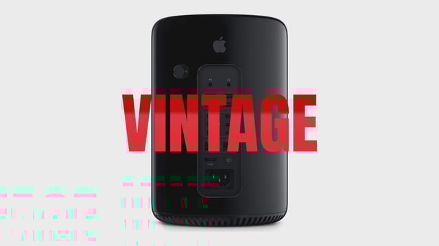 Two years from now, the trash can Mac Pro will become "obsolete."