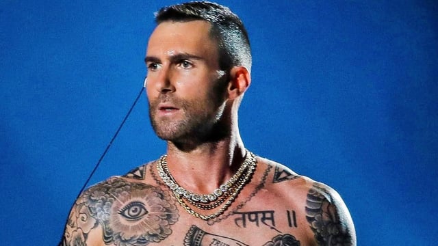 Adam Levine has over 30 tattoos
