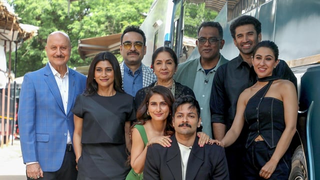 Metro In Dino stars Anupam Kher, Ali Fazal, Pankaj Tripathi, Sara Ali Khan, Aditya Roy Kapur, Konkona Sen Sharma, Fatima Sana Shaikh and Neena Gupta.