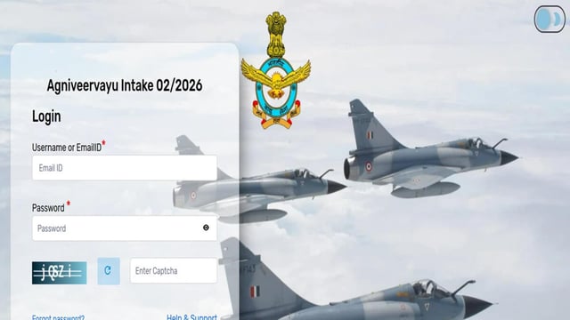 IAF Agniveervayu Recruitment 2025: Registration begins at agnipathvayu.cdac.in