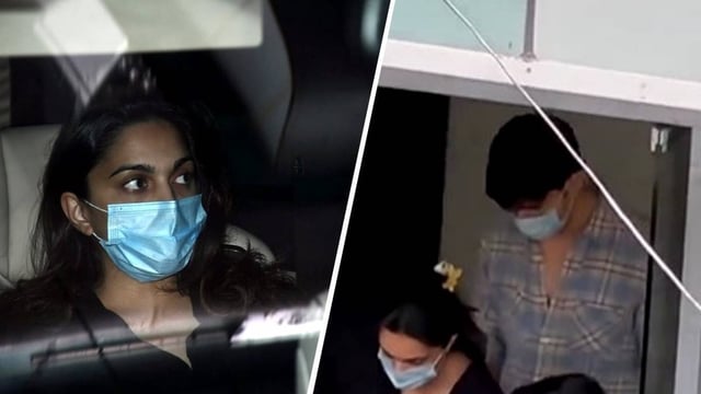 Kiara Advani-Sidharth Malhotra at clinic | Image: Varinder Chawla 
