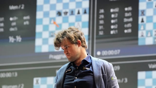 Throughout the match, Carlsen demonstrated signature precision and positional dominance. 