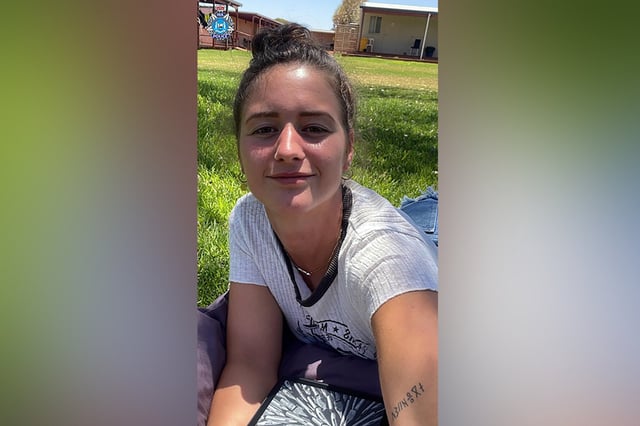 Die deutsche Rucksack-Touristin Carolina Wilga