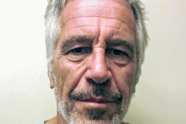 Jeffrey Epstein&#39;s police mugshot from 2019.