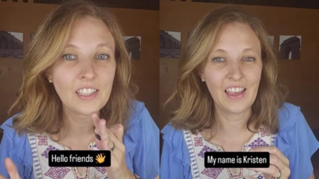 An American woman shared her Hindi-learning journey in a viral video.